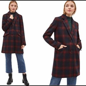 Bershka BSK plaid jacket
